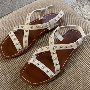 New Marc Fisher LTD Fianna Sandal. Size 8. Cream